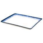 Kutahya Starry Rectangular Plate 27cm