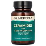 Керамиды для увлажнения кожи, Ceramides For Skin Hydration, Dr. Mercola, 5 мг, 30 капсул