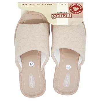 Тапочки домашние Gemelli Фиалка женские р.36-41 - купить, цены на Biotus - фото 2