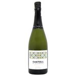 Castell De La Comanda Cava Nature Dry White Sparkling Wine 11.5% 0.75l