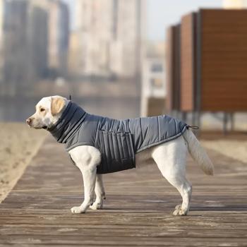 Пуховик для собак Noble Pet Bobby р.6XL сірий - купити, ціни на MasterZoo - фото 6