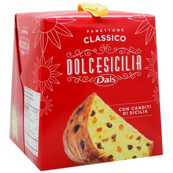 Панеттоне Dais Dolcesicilia Традиционный 500г - купить, цены на - фото 3
