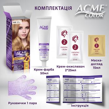 Крем-краска Acme Color для волос Exp розовый блонд 10/56 50мл - купить, цены на Восторг - фото 3