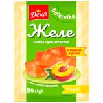 Deko Jelly With Peach Flavor 80g