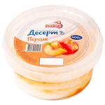 Dessert Milkin sour cream peach 9% 400g Ukraine