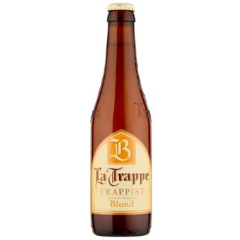 Пиво La Trappe Trappist Blond светлое 6,5% 0,33л - купить, цены на МегаМаркет - фото 1