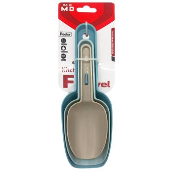 Набор мерных лопаток 22*3+18*6,3+16*5см - купить, цены на Таврия В - фото 1