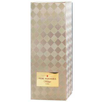 Pere Ventura Vintage Gran Reserva White Brut Sparkling Wine 12% 0.75l - buy, prices for WINETIME - photo 2