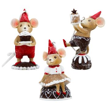 Bona Di Mouse Decorative Hanging Figurine 11cm in Assortment