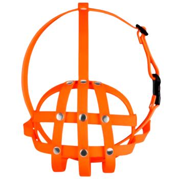 Намордник Barksi біотановий М 28см/5см помаранчевий - купити, ціни на - фото 2