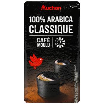 Кава Auchan Arabica Classico мелена 250г - купити, ціни на - фото 2