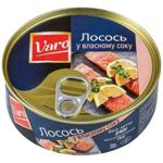 Риба лосось Варо консервована 240г