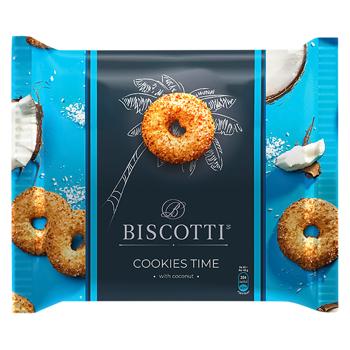 Biscotti Cookies Time Cookies with Coconut 160g - buy, prices for COSMOS - photo 1