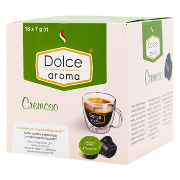 Кофе Dolce Aroma Cremoso Latte капсула 16шт - купить, цены на МегаМаркет - фото 1