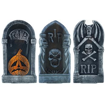 Декорація у вигляді надгробного каменю 40x20x2см - купити, ціни на Auchan - фото 1