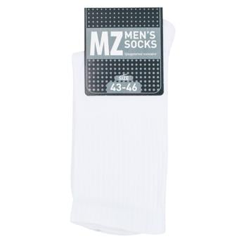 MZ High Sports Men's Socks s.43-46 White