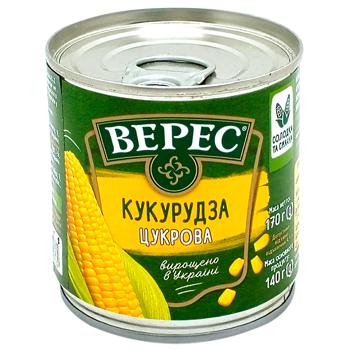 Кукурудза Верес цукрова 170г - купити, ціни на Чудо Маркет - фото 3