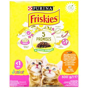 Корм сухий Friskies Junior з куркою, індичкою та овочами для кошенят 300г - купити, ціни на - фото 5