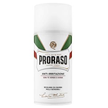 Піна для гоління Proraso для чутливої шкіри з екстрактом зеленого чаю 300мл