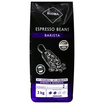 Rioba Barista Espresso Coffee Beans 3kg - buy, prices for - photo 3