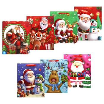 Christmas Premium Paper Gift Package 32cm*26cm in Assortment