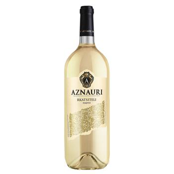 Aznauri Rkatsiteli White Dry Wine 1.5l - buy, prices for Za Raz - photo 1