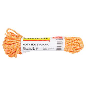 Syla Zvychky Polypropylene Knitted Rope 3mm*15m - buy, prices for Za Raz - photo 4