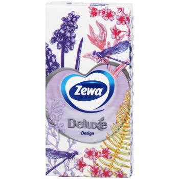 Хусточки носові Zewa Deluxe паперові 3-х шарові 10шт - купити, ціни на КОСМОС - фото 3
