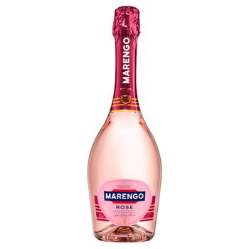 Вино игристое Marengo Rose розовое полусладкое 13,5% 0,75л - купить, цены на METRO - фото 1