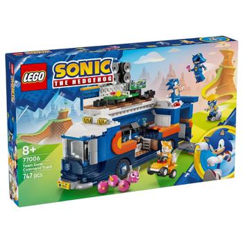 Конструктор Lego Вантажівка-штаб команди Соніка 77006