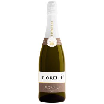 Вино игристое Fiorelli Moscato Spumante белое сладкое 6% 0,75л - купить, цены на Идеал - фото 1