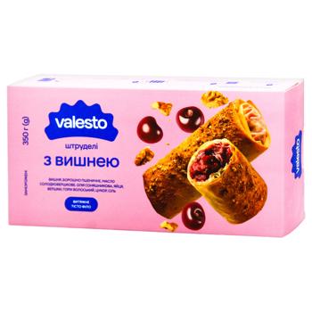 Штрудель Valesto з вишнею заморожений 350г