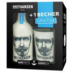 Knut Hansen Dry Gin 42% 0.5l + Glass