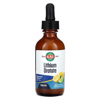 KAL Lemon Lime Bun Flavored Lithium Orotate 60ml