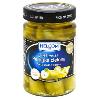 Helcom Green Pepper Stuffed with Feta 260g - buy, prices for - photo 1