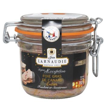Foie gras Jean larnaudie 180g France - buy, prices for COSMOS - photo 1