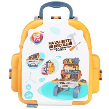 One Two Fun Workbench Backpack with Tools 3-in-1 - buy, prices for Auchan - photo 1