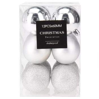 Christmas Ball Set 12pcs*60mm