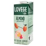 Lovege Almond Drink without Sugar 1l