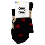 Носки Premier Socks Love me женские сердца и мишки р.23-25