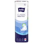 Прокладки гигиенические Bella Classic Nova Maxi дышащие 10шт