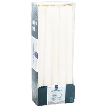 Metro Professional Beige Dinner Candles 22x240mm 10pcs - buy, prices for - photo 2