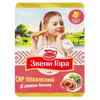 Сир плавлений Звени Гора зі смаком бекону 36% 70г - купити, ціни на NOVUS - фото 2