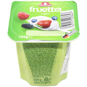 Йогурт Fruetto лесные ягоды-черника 0,2% 125г - купить, цены на Auchan - фото 2