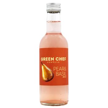 Комбуча Green Chef Pear&Basil Fizz 250мл - купити, ціни на Grono - фото 1