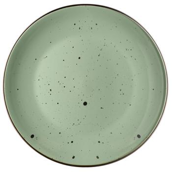 Тарелка обеденная Ardesto Bagheria Pastel Green 26см