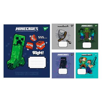 Yes Minecraft Heroes Colored Notebook in a Line А5 24 sheets - buy, prices for NOVUS - photo 2