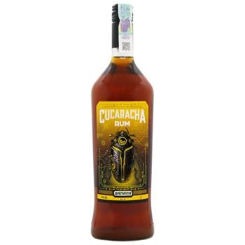 Напій на основі рому Cucaracha Banana 35% 1л - купити, ціни на МегаМаркет - фото 1