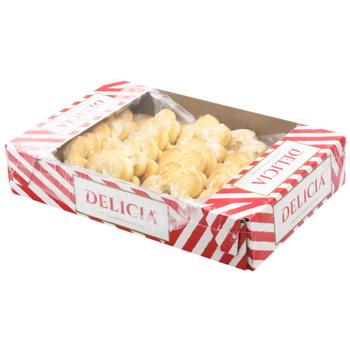 Delicia Homemade Cookies with Powdered Sugar 250g - buy, prices for MegaMarket - photo 1