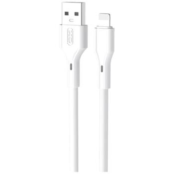Кабель XO CB-23UL USB Type-A to Lightning 2.4А белый 1м